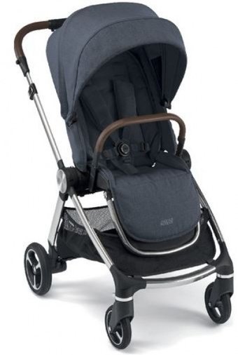 Mamas & Papas Strada Çift Yönlü Katlanabilir 360 Derece Dönen Tam Yatar Travel Sistem Bebek Arabası Lacivert