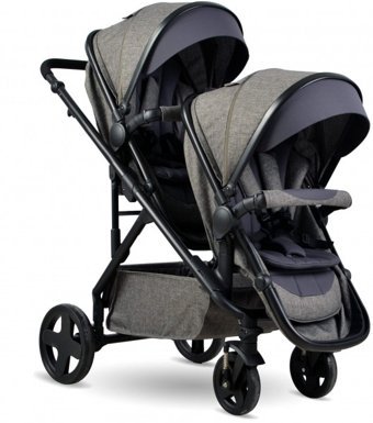 Babyhope BH-3078 Escape Çift Yönlü Katlanabilir 360 Derece Dönen Tam Yatar Travel Sistem Bebek Arabası