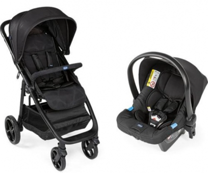 Chicco Multiride Katlanabilir Tek Elle Kapanan 360 Derece Dönen Tam Yatar Travel Sistem Bebek Arabası