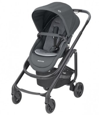 Maxi-Cosi Maxi-Cosi Lila SP Çift Yönlü Katlanabilir Tek Elle Kapanan 360 Derece Dönen Tam Yatar Puset Bebek Arabası Siyah