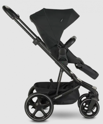 Easywalker Harvey Çift Yönlü Katlanabilir 360 Derece Dönen Tam Yatar Puset Bebek Arabası Siyah