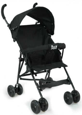Duux Fly Katlanabilir 360 Derece Dönen Kabin Tipi Baston Bebek Arabası Siyah