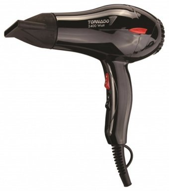 Bionse F5 Tornado 2400 W Mini Standart Saç Kurutma Makinesi Siyah