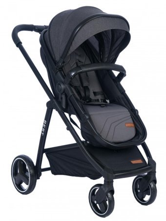 Baby Enzo Best Çift Yönlü Katlanabilir Tek Elle Kapanan 360 Derece Dönen Tam Yatar Travel Sistem Bebek Arabası Kahverengi