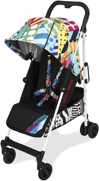 Maclaren Quest Arc Katlanabilir Tek Elle Kapanan 360 Derece Dönen Tam Yatar Kabin Tipi Baston Bebek Arabası Çok Renkli