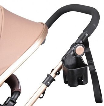 Norfolk Baby Voyage Comfort Air Luxury Çift Yönlü Katlanabilir 360 Derece Dönen Tam Yatar Puset Bebek Arabası Krem