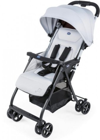 Chicco Ohlala 2 Katlanabilir Tek Elle Kapanan 360 Derece Dönen Tam Yatar Kabin Tipi Puset Bebek Arabası Gri