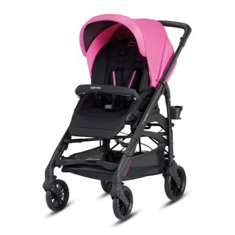 Inglesina Trilogy Colors Çift Yönlü Katlanabilir Tek Elle Kapanan 360 Derece Dönen Tam Yatar Travel Sistem Bebek Arabası Pembe