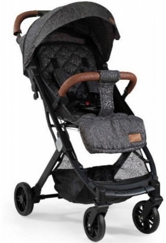 Baby2Go 2017 Voyager Katlanabilir Tek Elle Kapanan 360 Derece Dönen Tam Yatar Kabin Tipi Puset Bebek Arabası Siyah