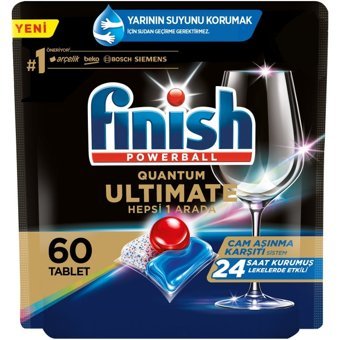 Finish Quantum Ultimate Tablet Bulaşık Makinesi Deterjanı 60 Adet