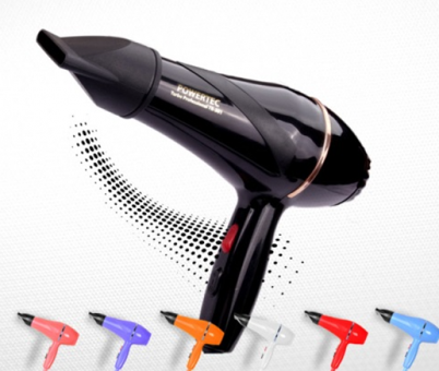 Powertec TR-501 1900 W Standart Saç Kurutma Makinesi Siyah