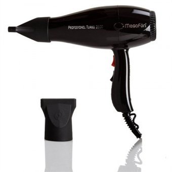 MegaFön Turbo 3500 2300 W Standart Saç Kurutma Makinesi Siyah
