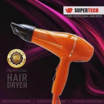 Supertech OS-5000 2500 W Standart Saç Kurutma Makinesi Turuncu