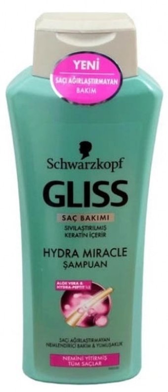 Gliss Miracle Keratinli Aloe Vera Şampuan 400 ml