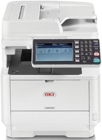OKI MB562dnw Siyah-Beyaz Wifi Fotokopi Tarayıcı Mono Çok Fonksiyonlu Tonerli Lazer Yazıcı