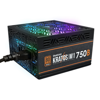 Gamdias Kratos 750 W RGB 80+ Gold Tam Modüler Powersupply