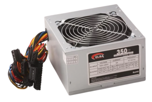 Elba New 350 W 80+ Gold Tam Modüler Powersupply