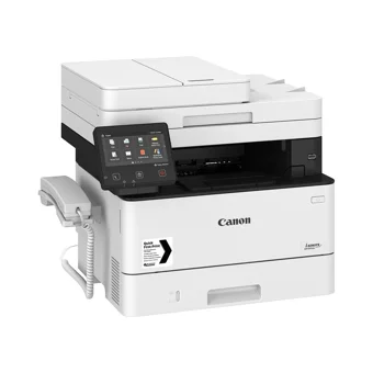 Canon MF445DW Siyah-Beyaz Wifi Fotokopi Tarayıcı Mono Çok Fonksiyonlu Tonerli Lazer Yazıcı