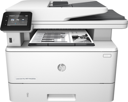 HP LaserJet Pro M426fdn Siyah-Beyaz Wifi Fotokopi Tarayıcı Mono Çok Fonksiyonlu Tonerli Lazer Yazıcı