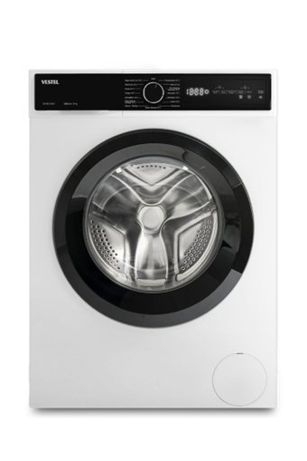 Vestel CMI 98122 9 kg 1200 Devir A+++ Enerji Sınıfı Buharlı Beyaz Solo Çamaşır Makinesi