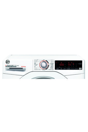 Hoover H3DS 5106TAME-17 10 kg 1500 Devir A Enerji Sınıfı Buharlı Beyaz Kurutmalı Solo Çamaşır Makinesi