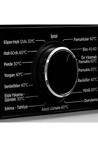 Vestel CMI 128122 12 kg 1400 Devir A+++ Enerji Sınıfı Beyaz Solo Çamaşır Makinesi