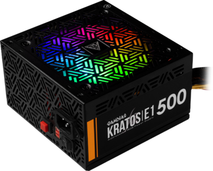Gamdias Kratos 500 W RGB 80+ Gold Tam Modüler Powersupply