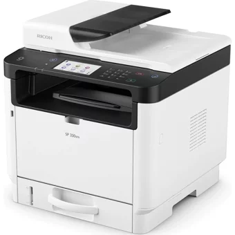 Ricoh SP330SFN Siyah-Beyaz Wifi Fotokopi Tarayıcı Mono Çok Fonksiyonlu Tonerli Lazer Yazıcı