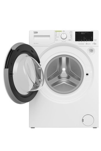 Beko BK 9142 HJ 9 kg 1400 Devir A Enerji Sınıfı Buharlı Beyaz Solo Çamaşır Makinesi