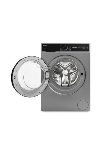 Vestel CMI 98222 G 9 kg 1200 Devir A Enerji Sınıfı Buharlı Gri Solo Çamaşır Makinesi