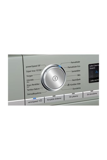 Siemens WM14XM8XTR 10 kg 1400 Devir A+++ Enerji Sınıfı Beyaz Solo Çamaşır Makinesi