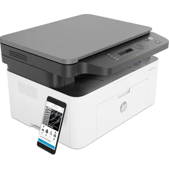 HP Laser MFP 135w Siyah-Beyaz Wifi Fotokopi Tarayıcı Mono Çok Fonksiyonlu Tonersiz Lazer Yazıcı
