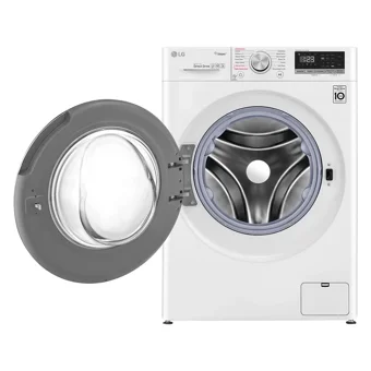 LG F4V5RGP0W 10.5 kg 1400 Devir E Enerji Sınıfı Buharlı Beyaz Kurutmalı Solo Çamaşır Makinesi