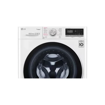 LG F4V5RGP0W 10.5 kg 1400 Devir E Enerji Sınıfı Buharlı Beyaz Kurutmalı Solo Çamaşır Makinesi