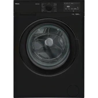 Regal CMI 91002 S 9 kg 1000 Devir C Enerji Sınıfı Siyah Solo Çamaşır Makinesi
