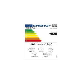 Regal CMI 91002 S 9 kg 1000 Devir C Enerji Sınıfı Siyah Solo Çamaşır Makinesi