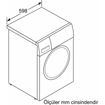 Profilo CGA141X1TR 9 kg 1000 Devir C Enerji Sınıfı Beyaz Solo Çamaşır Makinesi