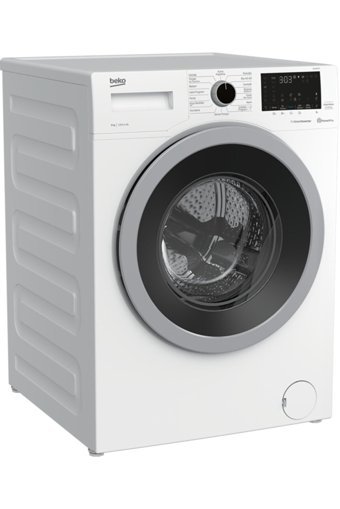Beko BK 9122 EY 9 kg 1200 Devir A Enerji Sınıfı Buharlı Beyaz Solo Çamaşır Makinesi