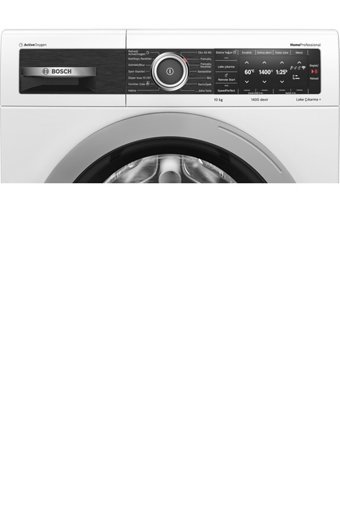 Bosch WAX28FH2TR 10 kg 1400 Devir C Enerji Sınıfı Beyaz Solo Çamaşır Makinesi