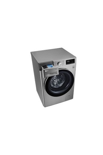 LG F4R5VGW2T 9 kg 1400 Devir E Enerji Sınıfı Buharlı Gri Kurutmalı Solo Çamaşır Makinesi