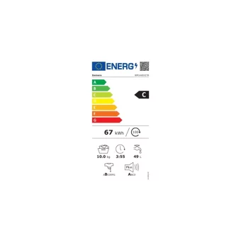 Siemens WM14XEH1TR 10 kg 1400 Devir A+++ Enerji Sınıfı Beyaz Solo Çamaşır Makinesi