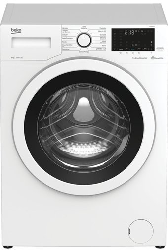 Beko BK 9102 EY 9 kg 1000 Devir A Enerji Sınıfı Buharlı Beyaz Solo Çamaşır Makinesi