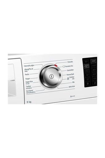 Bosch WAY288H0TR 9 kg 1400 Devir A+++ Enerji Sınıfı Beyaz Solo Çamaşır Makinesi