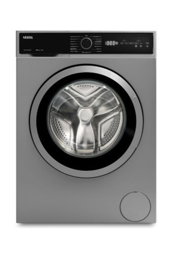 Vestel CMI 87102 G 8 kg 1000 Devir A+++ Enerji Sınıfı Buharlı İnox Solo Çamaşır Makinesi