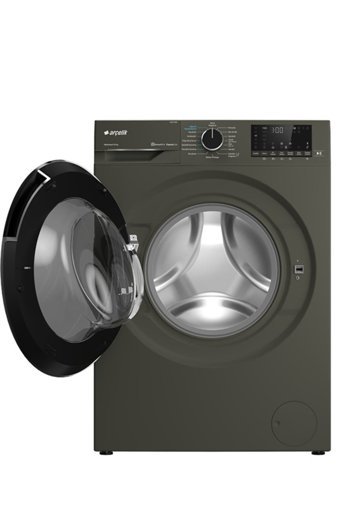 Arçelik 1060 YKMG 10 kg 1400 Devir D Enerji Sınıfı Buharlı Gri Kurutmalı Solo Çamaşır Makinesi