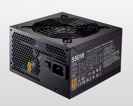 Cooler Master MWE 550 Bronze 550 W 80+ Gold Tam Modüler Powersupply