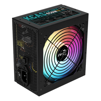 Aerocool KCAS Plus 650 W RGB 80+ Gold Tam Modüler Powersupply
