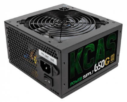 Aerocool KCAS Plus 650 W RGB 80+ Gold Tam Modüler Powersupply