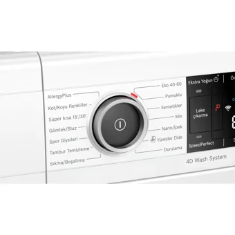 Bosch WAV28MH0TR 9 kg 1400 Devir A Enerji Sınıfı Beyaz Solo Çamaşır Makinesi
