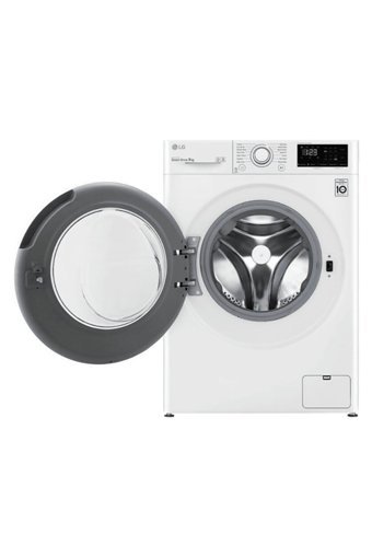LG F4R3VYW3WE 9 kg 1400 Devir D Enerji Sınıfı Beyaz Solo Çamaşır Makinesi